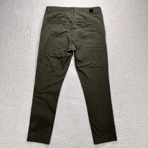 Vuori Cruise Chino Pants Men’s 33x30 Olive Stretch Performance Smart Casual - Picture 4 of 13